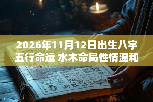 2026年11月12日出生八字五行命运 水木命局性情温和