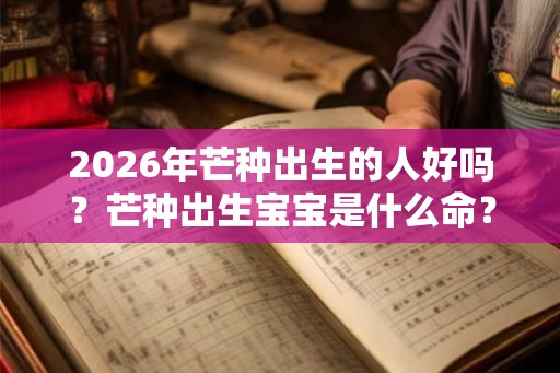 2026年芒种出生的人好吗?芒种出生宝宝是什么命? 2026年芒种出生的人好吗?芒种出生宝宝是什么命?