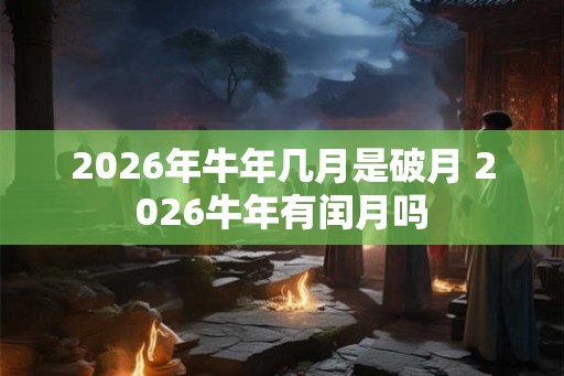 2026年牛年几月是破月 2026牛年有闰月吗