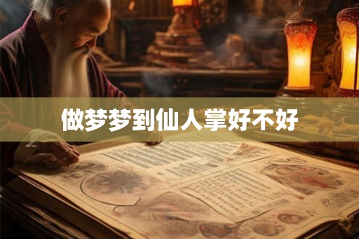 做梦梦到仙人掌好不好