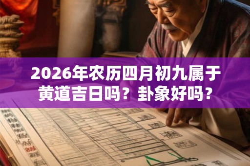 2026年农历四月初九属于黄道吉日吗？卦象好吗？