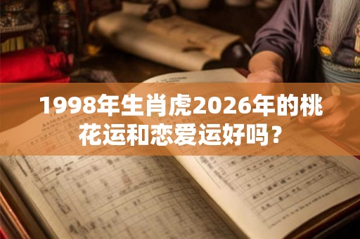 1998年生肖虎2026年的桃花运和恋爱运好吗？