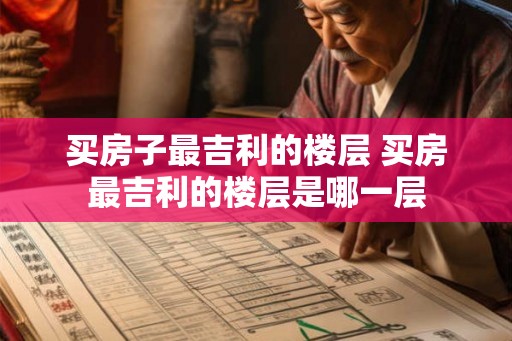买房子最吉利的楼层 买房最吉利的楼层是哪一层