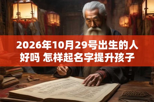 2026年10月29号出生的人好吗 怎样起名字提升孩子终生运势 2026年10月29号出生的人好吗 怎样起名字提升孩子终生运势