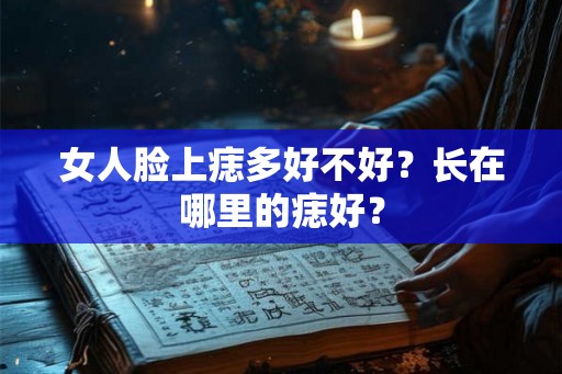 女人脸上痣多好不好?长在哪里的痣好? 女人脸上痣多好不好?长在哪里的痣好?