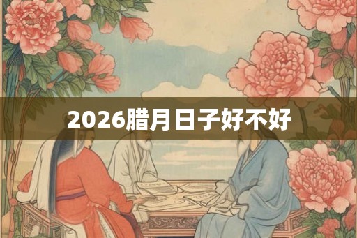 2026腊月日子好不好