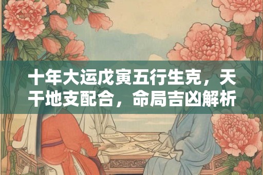 十年大运戊寅五行生克，天干地支配合，命局吉凶解析