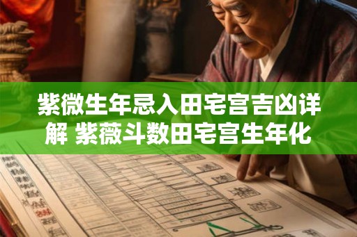 紫微生年忌入田宅宫吉凶详解 紫薇斗数田宅宫生年化忌
