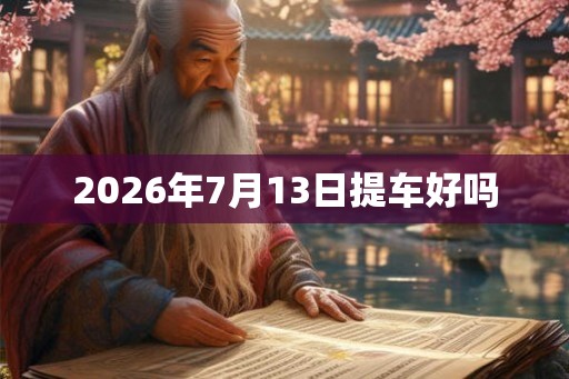 2026年7月13日提车好吗 2026年7月13日提车好吗