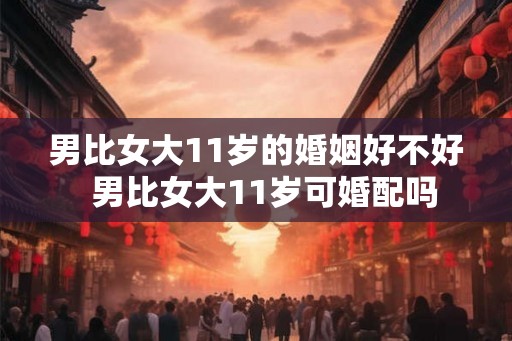男比女大11岁的婚姻好不好  男比女大11岁可婚配吗