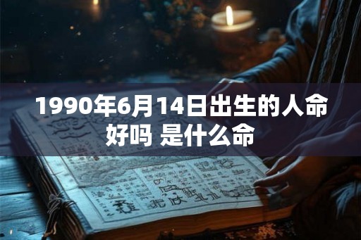 1990年6月14日出生的人命好吗 是什么命