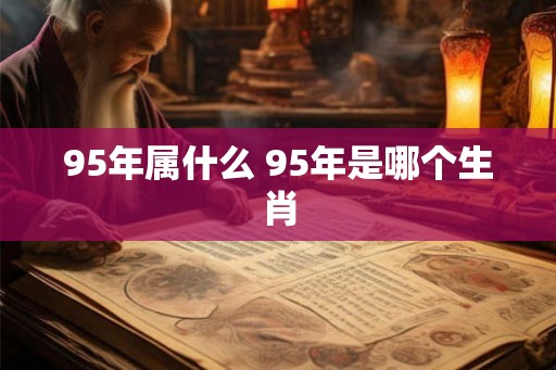 95年属什么 95年是哪个生肖