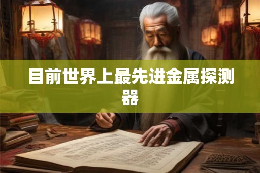 目前世界上最先进金属探测器 目前世界上最先进金属探测器