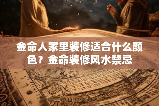 金命人家里装修适合什么颜色？金命装修风水禁忌