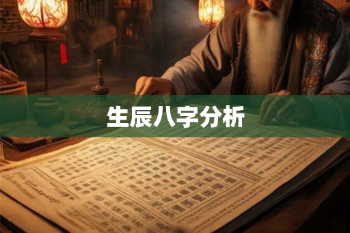 生辰八字分析