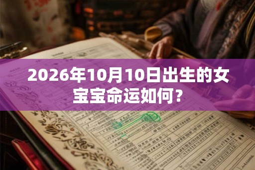 2026年10月10日出生的女宝宝命运如何? 2026年10月10日出生的女宝宝命运如何?