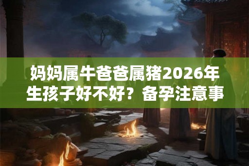 妈妈属牛爸爸属猪2026年生孩子好不好？备孕注意事项？