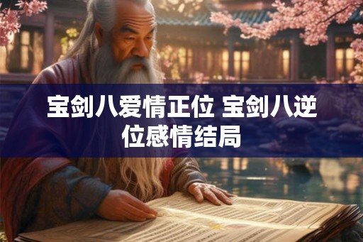 宝剑八爱情正位 宝剑八逆位感情结局
