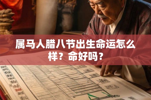 属马人腊八节出生命运怎么样?命好吗? 属马人腊八节出生命运怎么样?命好吗?