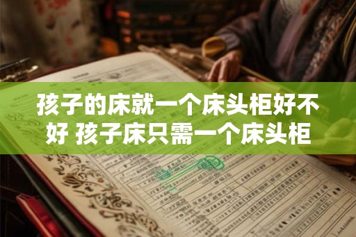 孩子的床就一个床头柜好不好 孩子床只需一个床头柜