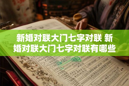 新婚对联大门七字对联 新婚对联大门七字对联有哪些