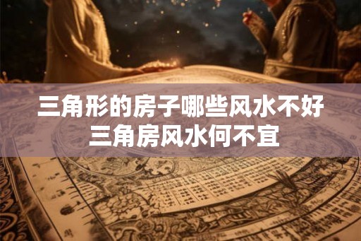 三角形的房子哪些风水不好 三角房风水何不宜