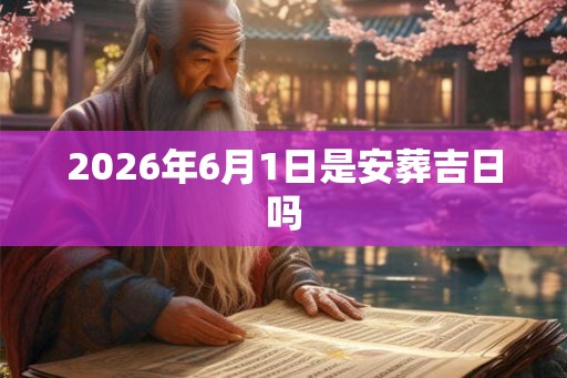 2026年6月1日是安葬吉日吗