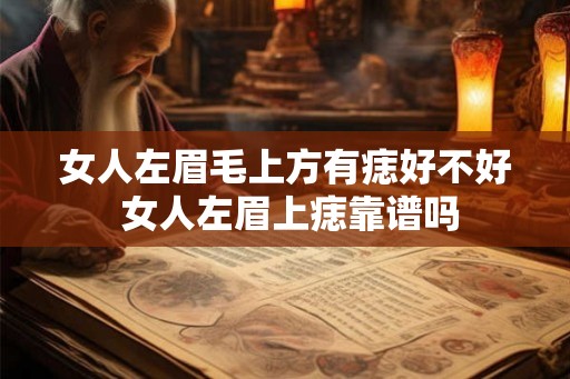 女人左眉毛上方有痣好不好 女人左眉上痣靠谱吗 女人左眉毛上方有痣好不好 女人左眉上痣靠谱吗