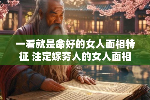 一看就是命好的女人面相特征 注定嫁穷人的女人面相