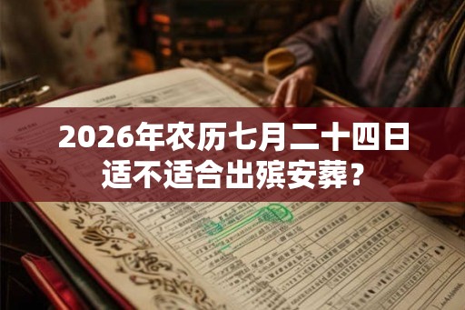 2026年农历七月二十四日适不适合出殡安葬? 2026年农历七月二十四日适不适合出殡安葬?