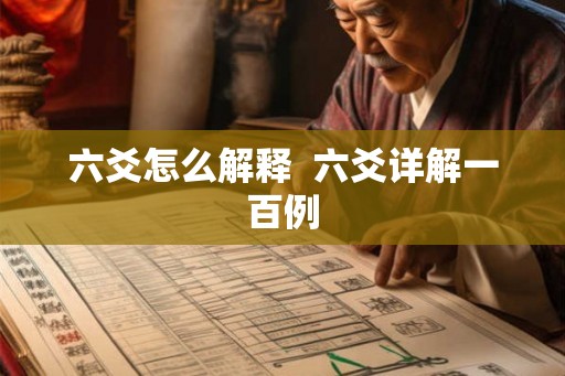六爻怎么解释  六爻详解一百例