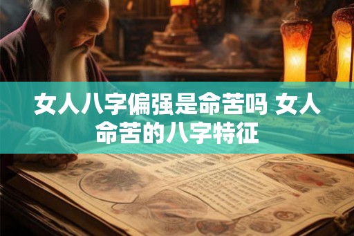 女人八字偏强是命苦吗 女人命苦的八字特征