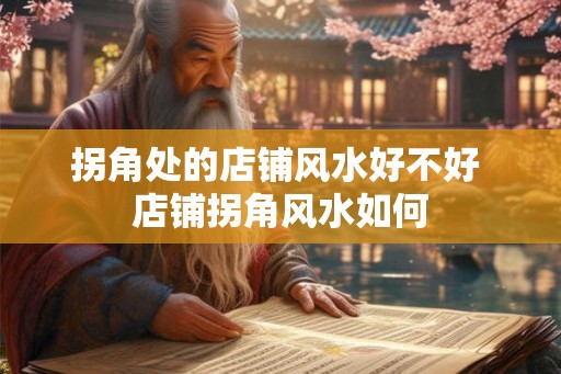 拐角处的店铺风水好不好 店铺拐角风水如何