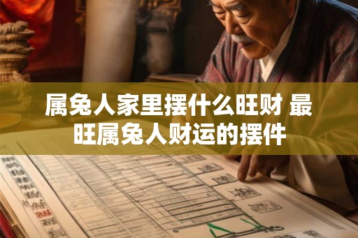 属兔人家里摆什么旺财 最旺属兔人财运的摆件