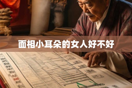 面相小耳朵的女人好不好