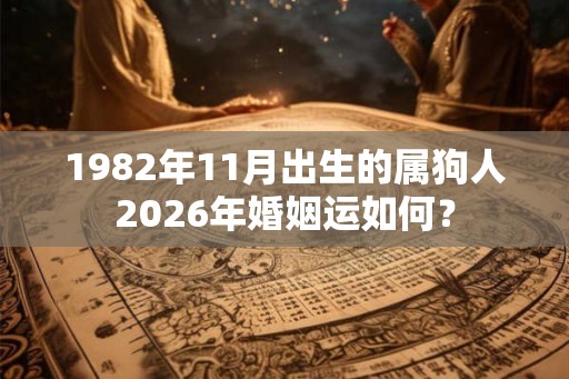 1982年11月出生的属狗人2026年婚姻运如何？