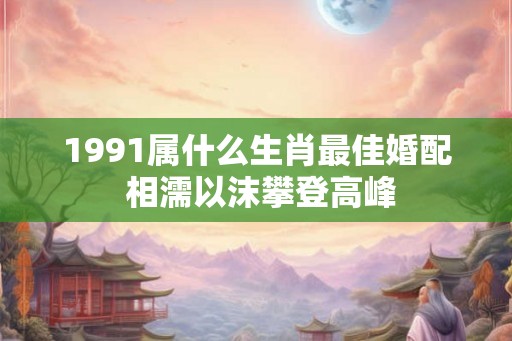 1991属什么生肖最佳婚配 相濡以沫攀登高峰