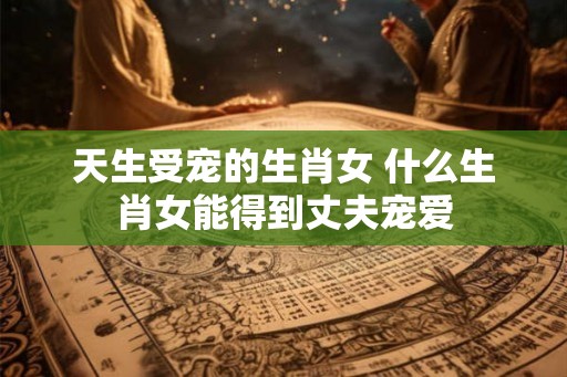 天生受宠的生肖女 什么生肖女能得到丈夫宠爱
