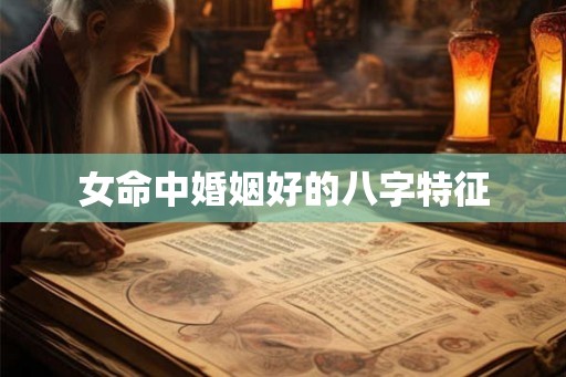 女命中婚姻好的八字特征