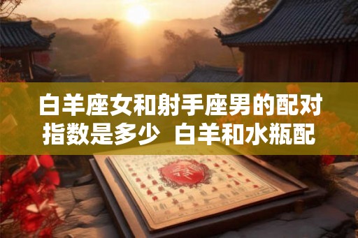 白羊座女和射手座男的配对指数是多少  白羊和水瓶配对