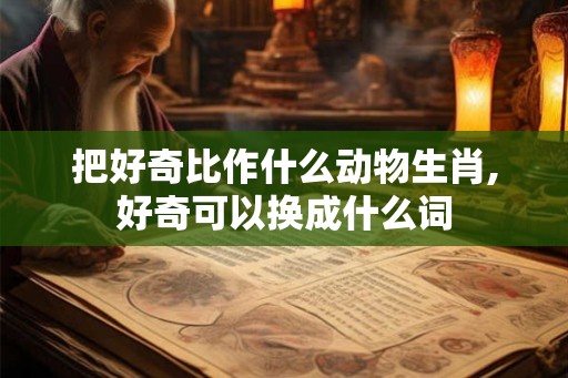把好奇比作什么动物生肖,好奇可以换成什么词