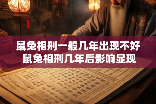 鼠兔相刑一般几年出现不好 鼠兔相刑几年后影响显现