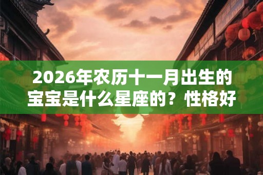 2026年农历十一月出生的宝宝是什么星座的?性格好不好? 2026年农历十一月出生的宝宝是什么星座的?性格好不好?