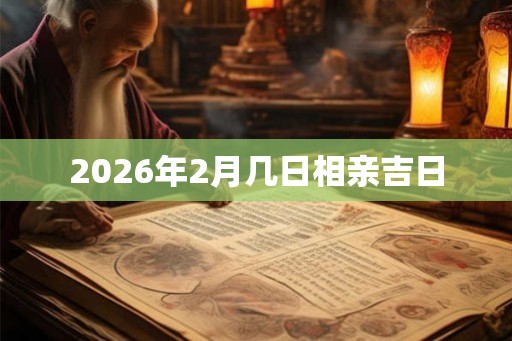 2026年2月几日相亲吉日