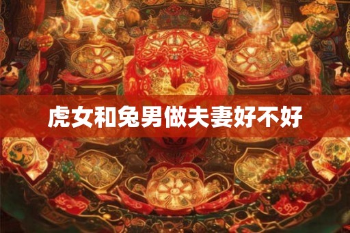 虎女和兔男做夫妻好不好