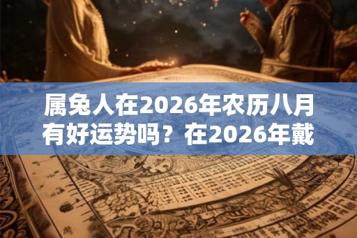 属兔人在2026年农历八月有好运势吗?在2026年戴什么吉祥物 属兔人在2026年农历八月有好运势吗?在2026年戴什么吉祥物