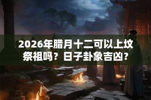 2026年腊月十二可以上坟祭祖吗？日子卦象吉凶？
