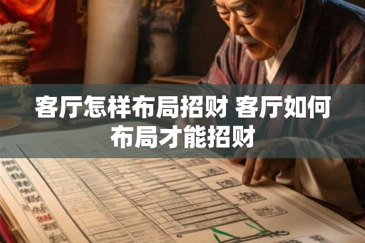 客厅怎样布局招财 客厅如何布局才能招财