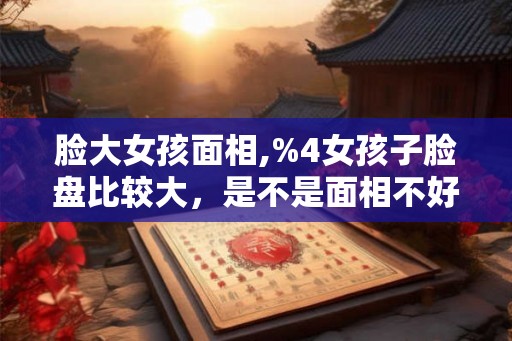 脸大女孩面相,%4女孩子脸盘比较大,是不是面相不好? 脸大女孩面相,%4女孩子脸盘比较大,是不是面相不好?