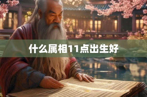 什么属相11点出生好